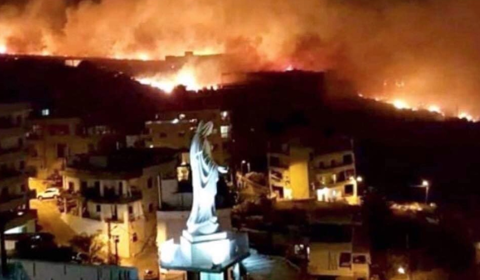 bosbranden libanon